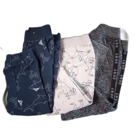 Lot of baby boy pants .Size 3T.Dinasaur sharks - Picture 1 of 5